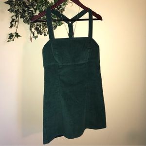 Corduroy Pinafore Dress